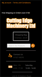 Mobile Screenshot of cuttingedge-machinery.com